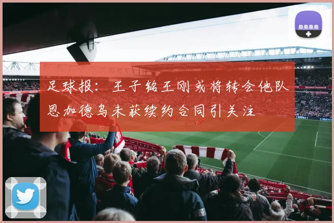 足球报：王子铭王刚或将转会他队恩加德乌未获续约合同引关注